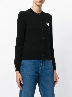 Comme Des Garçons Play ラウンドネック カーディガン 通販 - FARFETCH