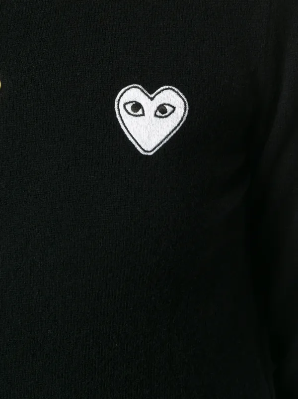 Comme Des Garçons Play ラウンドネック カーディガン 通販