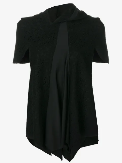 Comme Des Garçons Pre-Owned lace panelled blouse