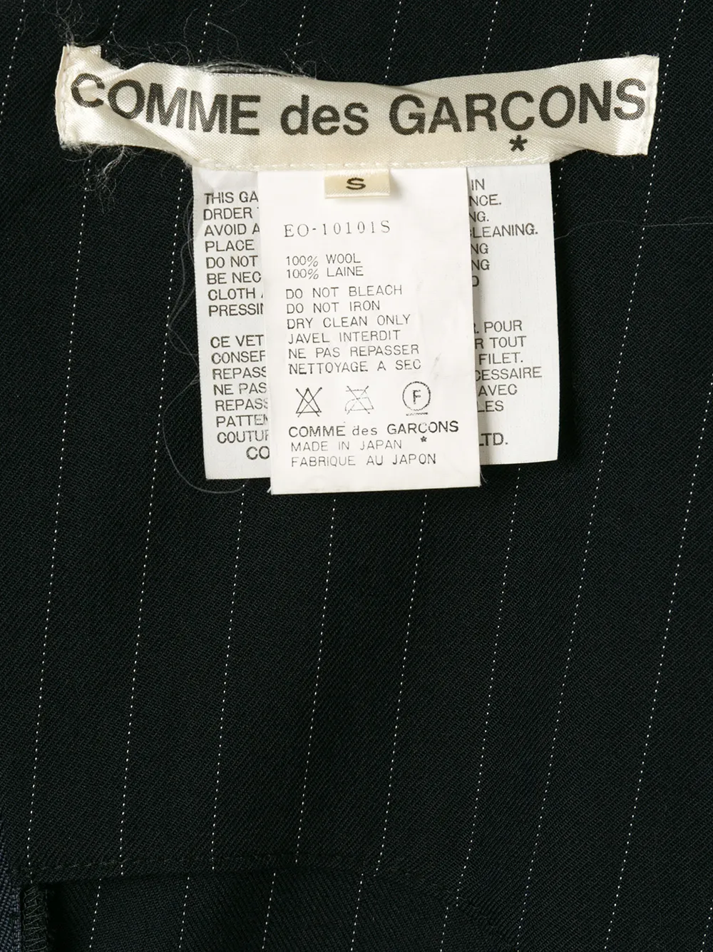 1992 Pinstriped Midi Dress