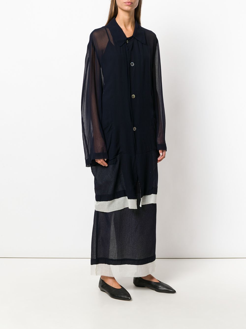 Comme Des Garcons 1993 Skirt and Cardigan Ensemble Women