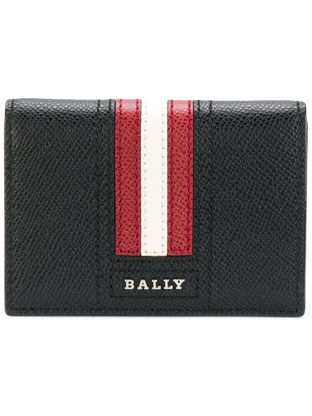 фото Bally визитница в полоску