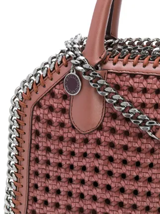Stella Mccartney Woven Falabella Shoulder Bag Farfetch Stella Mccartney Woven Falabella Shoulder Bag