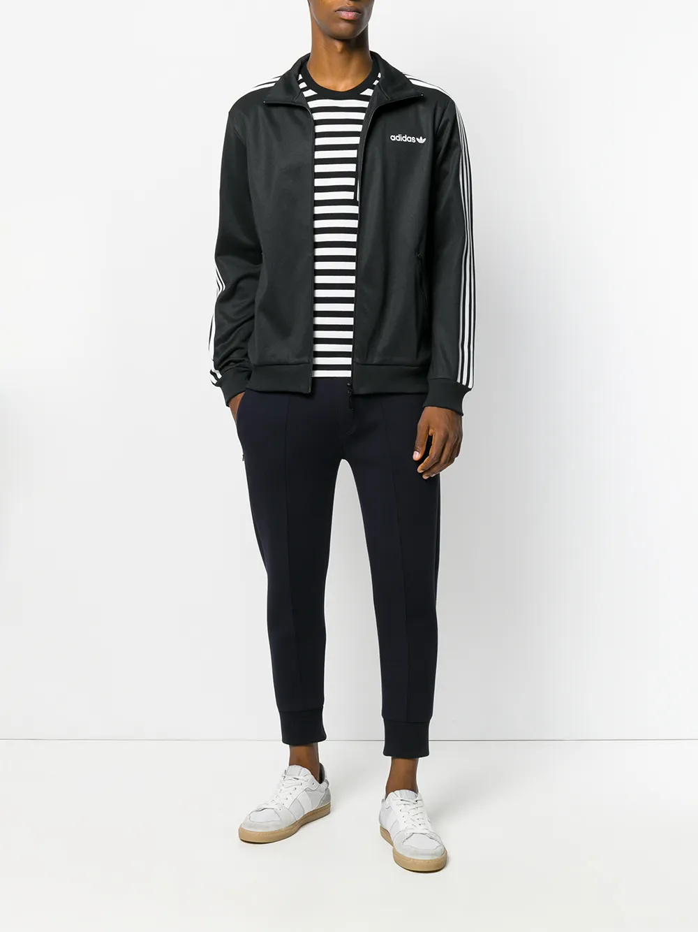 Adidas Beckenbauer Track sweatshirt - Zwart