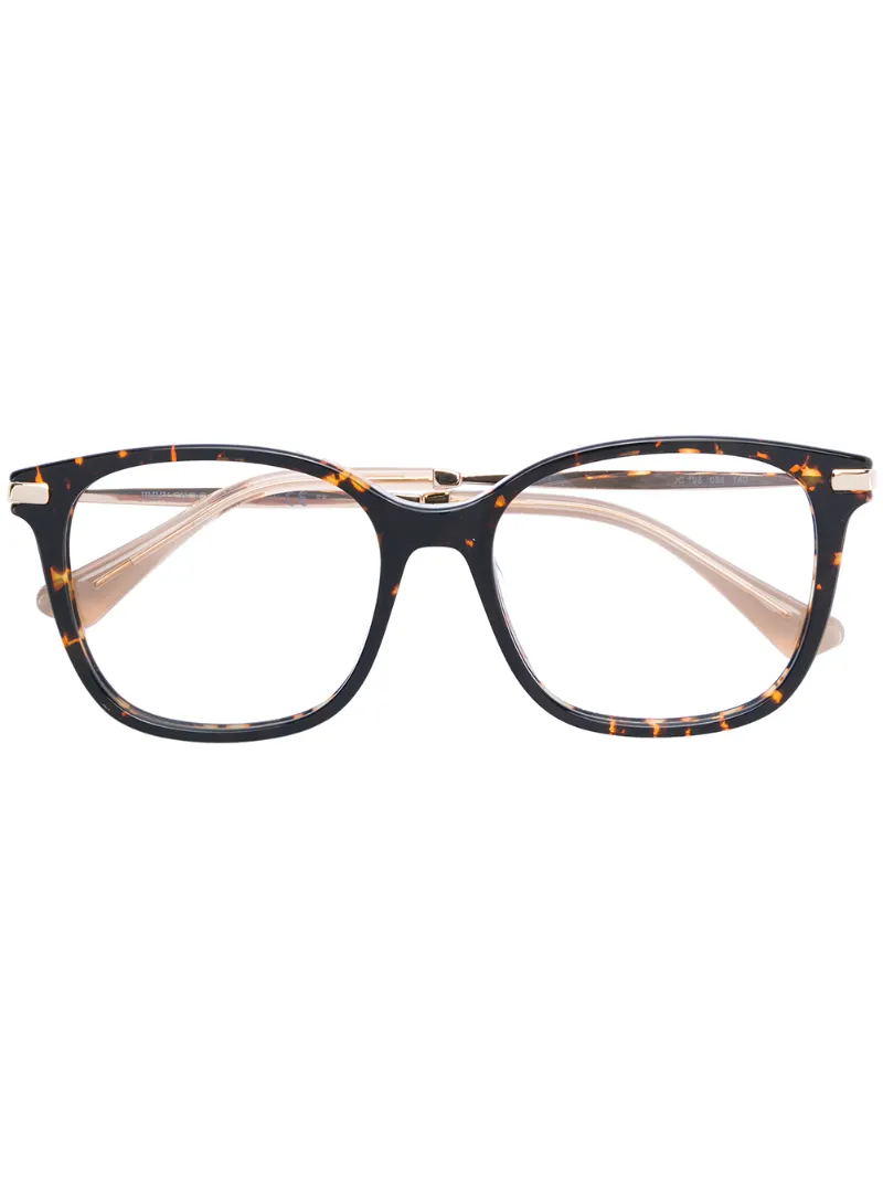 очки с цепочной отделкой Jimmy Choo Eyewear