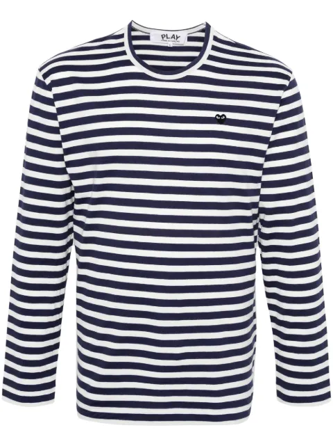 Comme Des Garçons Play striped T-shirt 
