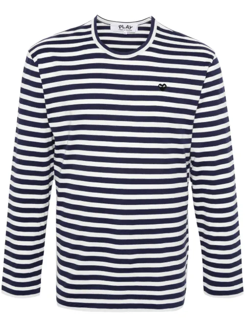 T-shirt à rayures - Comme Des Garçons Play - Modalova
