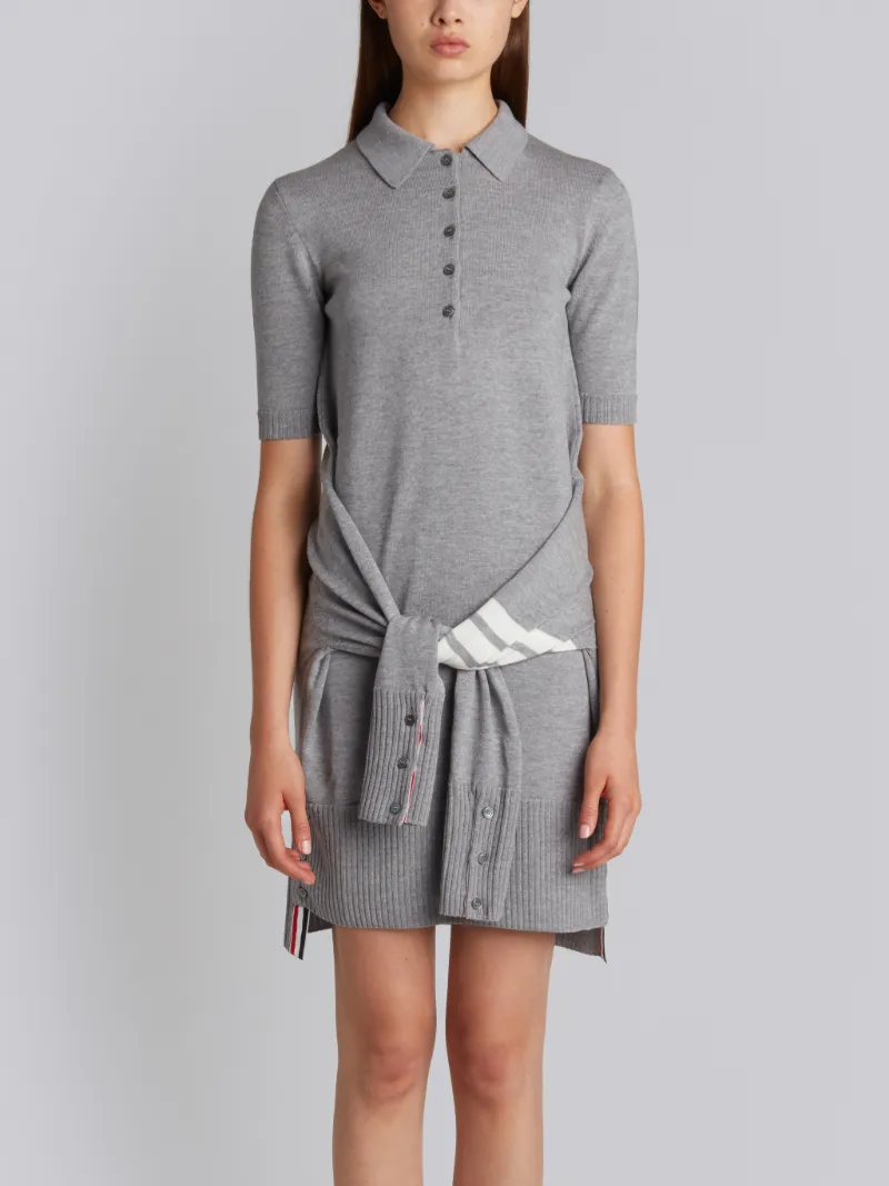 Light Grey Fine Merino Wool | Thom Browne
