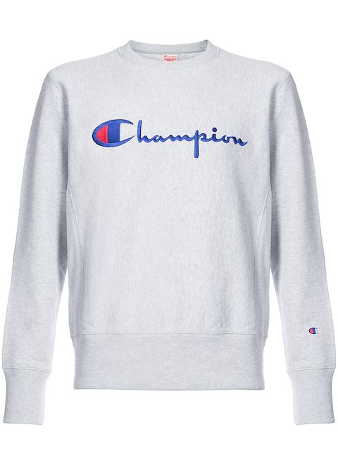 Champion logo jersey sweater