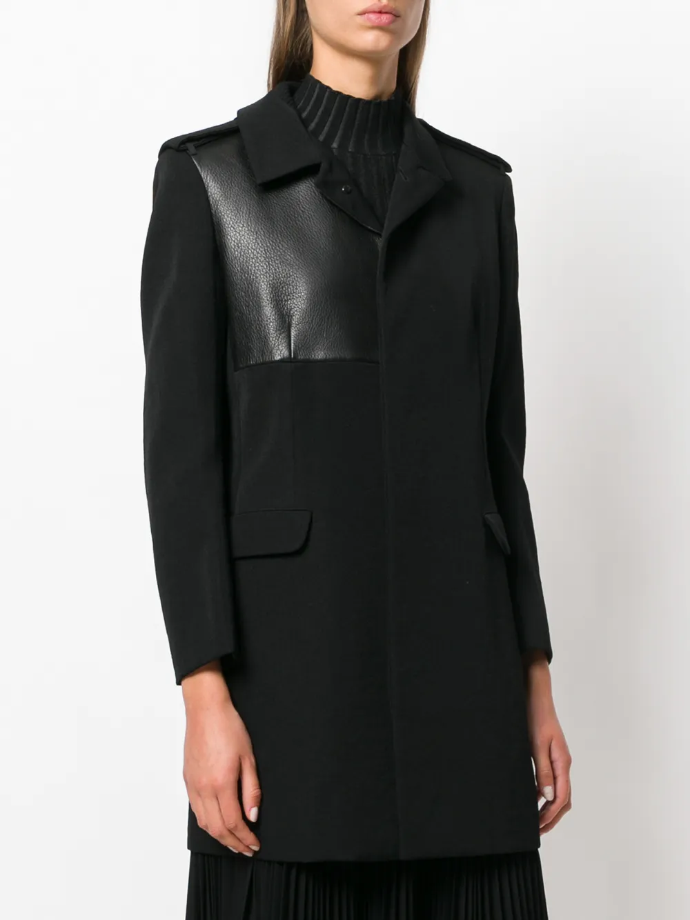  Yohji Yamamoto Pre Owned Klassischer Mantel   Schwarz 