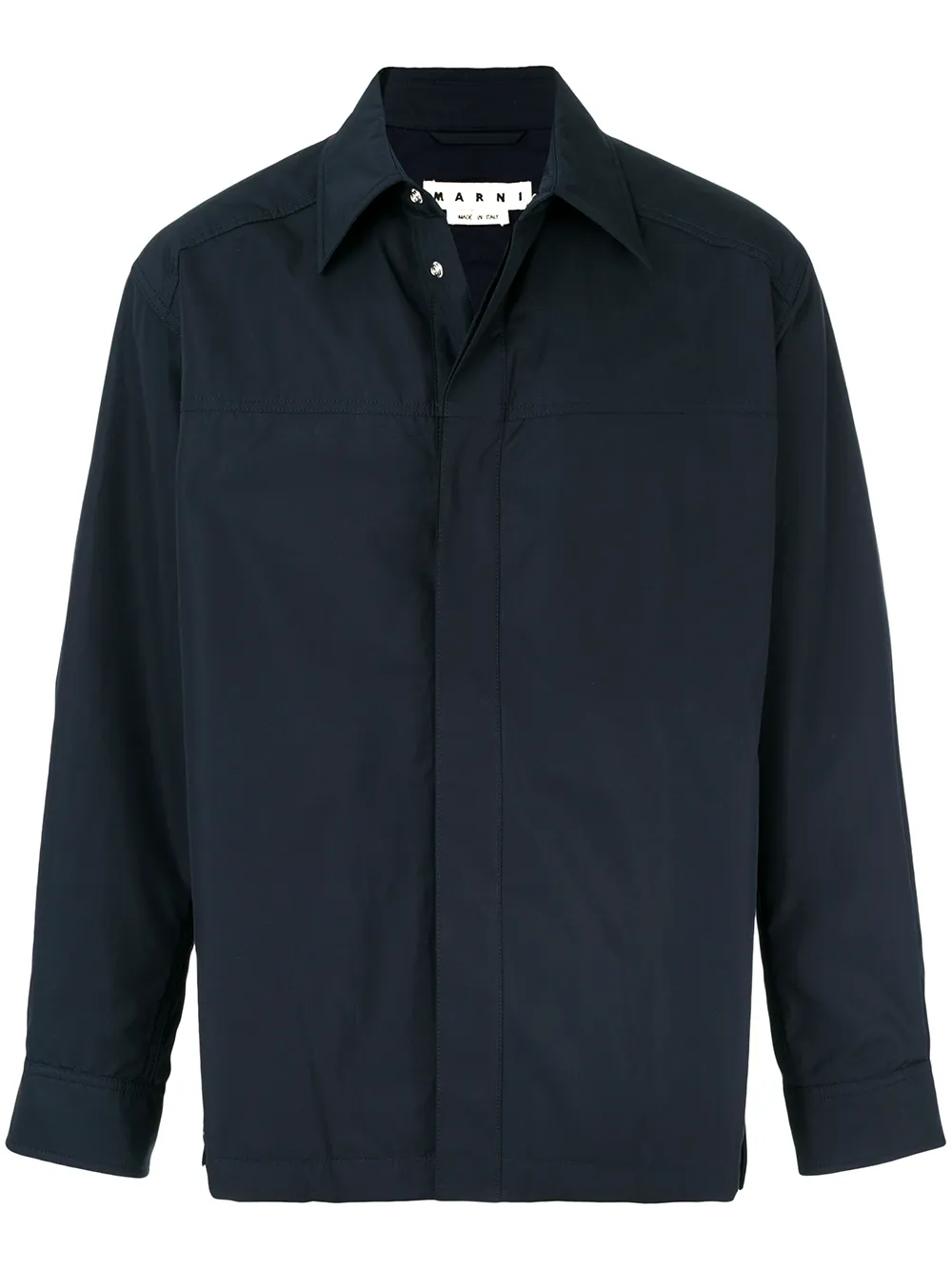 Marni Collared Rain Jacket $1,340 - Buy AW17 Online - Fast Delivery, Price