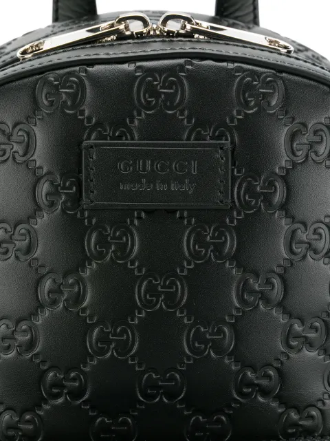 gucci signature backpack