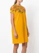 Kansai Yamamoto Pre-Owned 1990s floral-print detail T-shirt dress