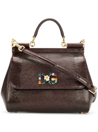 Shop Dolce & Gabbana Sicily medium tote with Express Delivery - FARFETCH