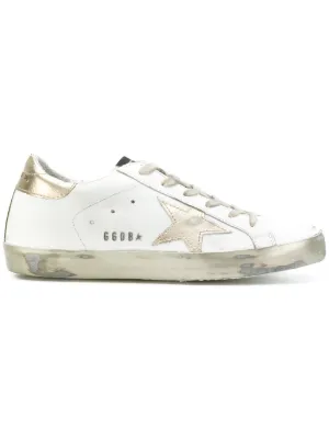 golden goose superstar multi metallic sneakers
