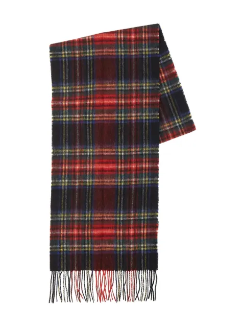 Barbour tartan-check scarf