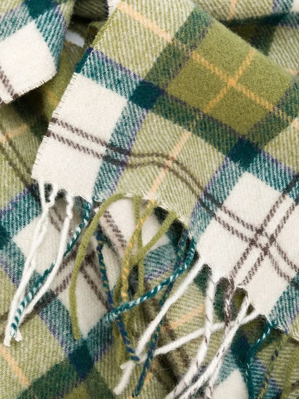 Barbour tartan scarf - Groen