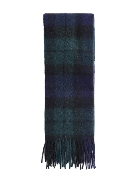 Barbour checked scarf