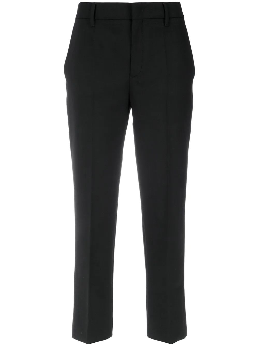 pantalon de tailleur crop