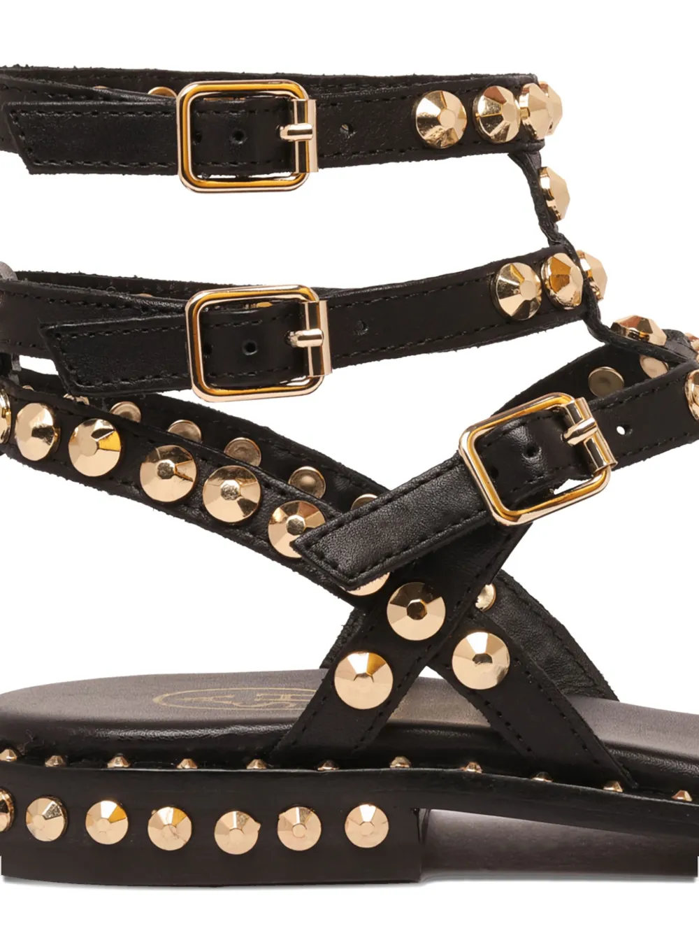 Ash studded sneakers Zwart