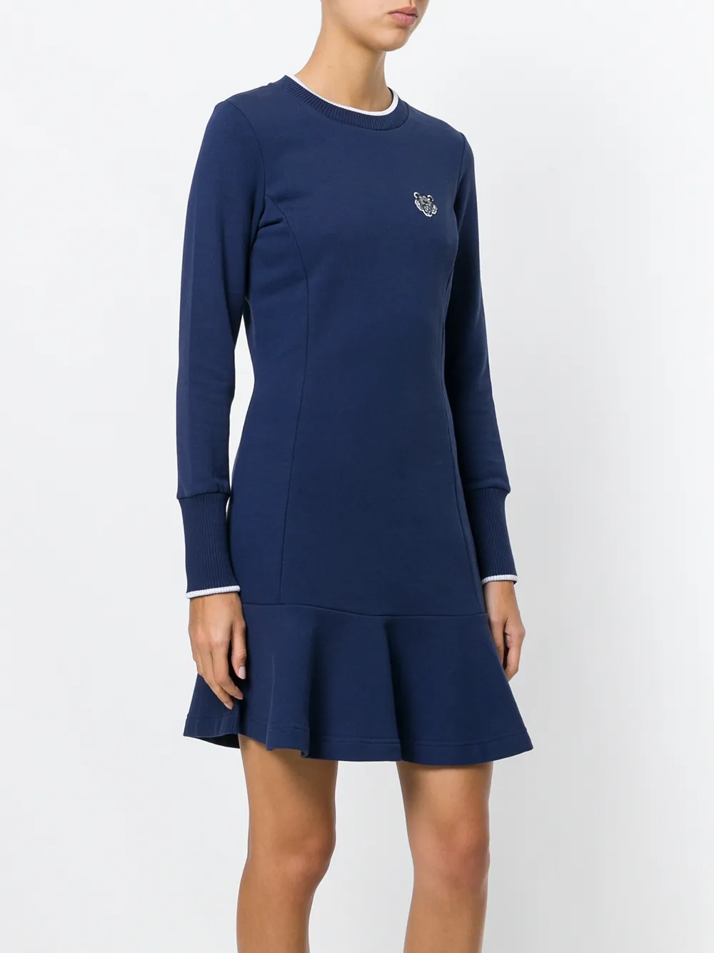  Kenzo 'tiger' Kleid   Blau 