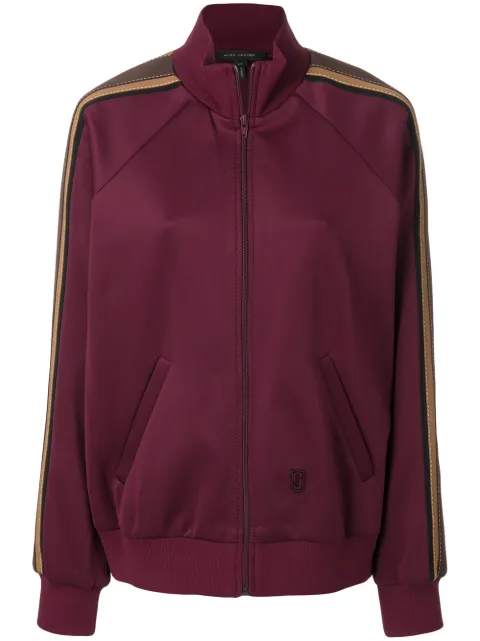 Click to view more detailed imagery on our partner's website Marc Jacobs Stripe Detail Track Jacket In Lurguedy Multicolor