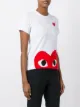 Comme Des Garçons Play تيشيرت بطبعة