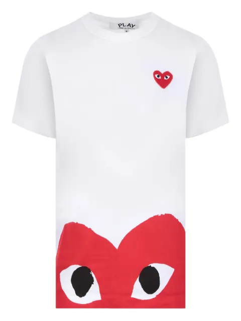 Comme Des Garçons Play logo-print cotton T-shirt
