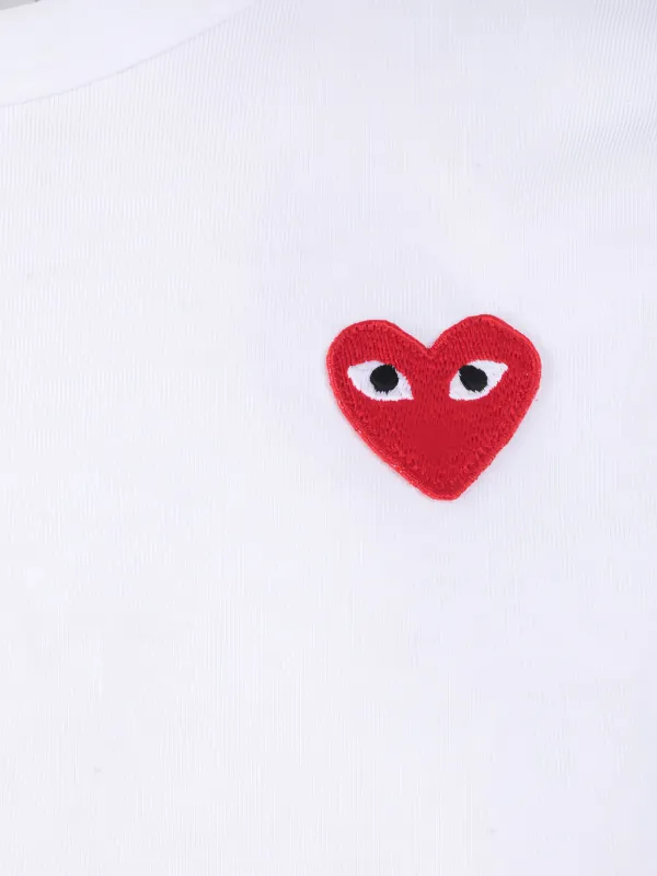 Comme Des Garçons Play ハートロゴ Tシャツ 通販 - FARFETCH