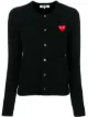 Image 1 of Comme Des Garçons Play heart logo cardigan