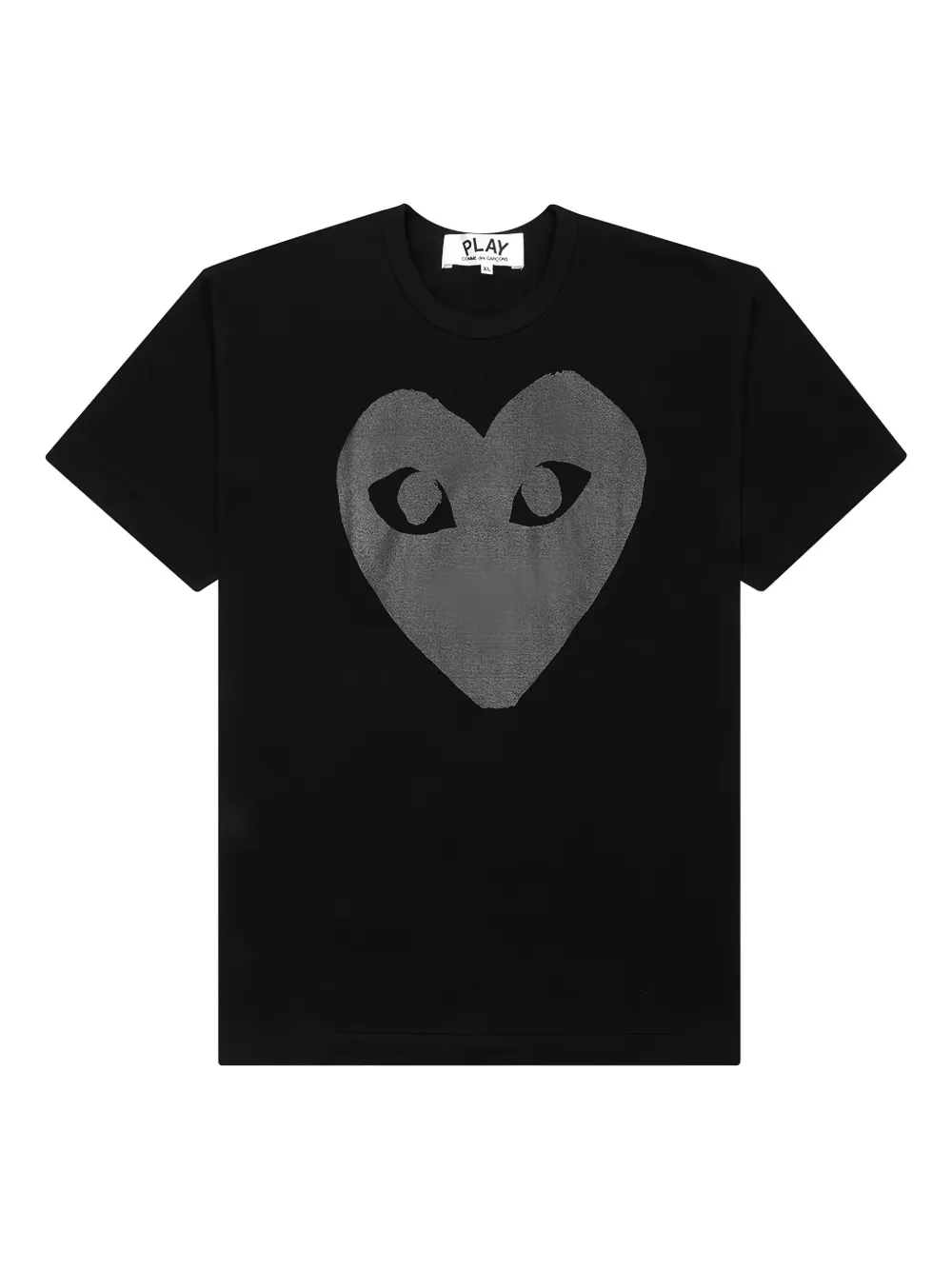 Comme Des Garçons Play logo print T-shirt | أسود | Image 1
