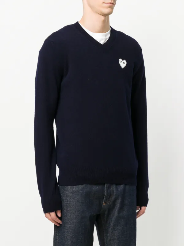 Comme Des Garçons Play ハートロゴ セーター 通販 - FARFETCH