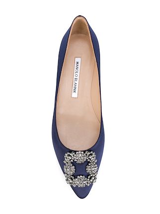 Hangisi embellished ballerina shoes展示图