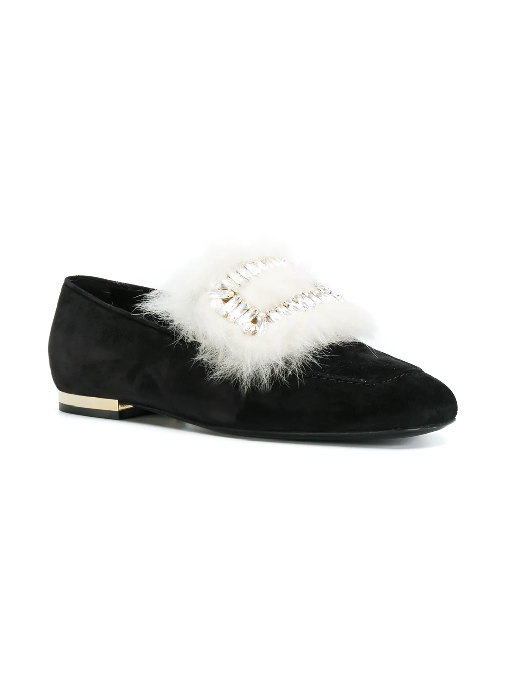Roger Vivier fur detail loafers | Image 2
