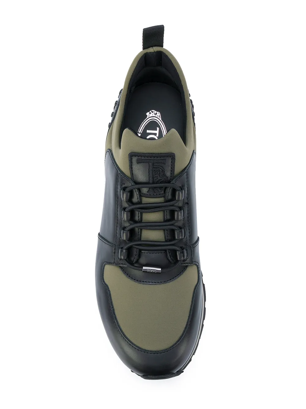 Tod's panel sneakers Black