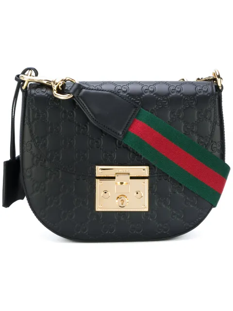 gucci signature padlock bag