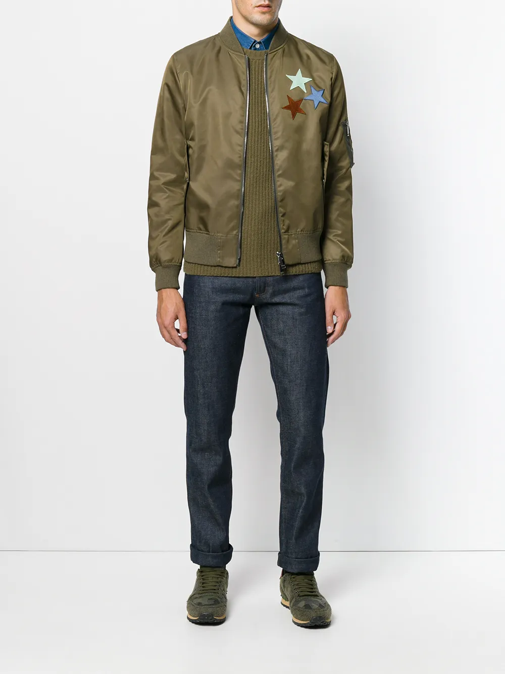 Valentino Garavani patchwork bomber jacket | Bomber Jackets | Image 2