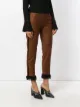 Marco De Vincenzo frill trim cropped trousers