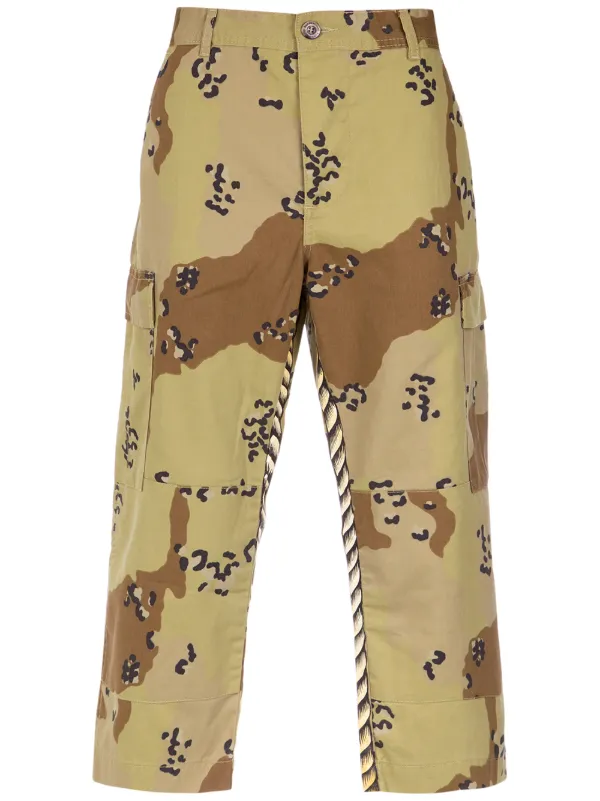 calça camuflada unissex