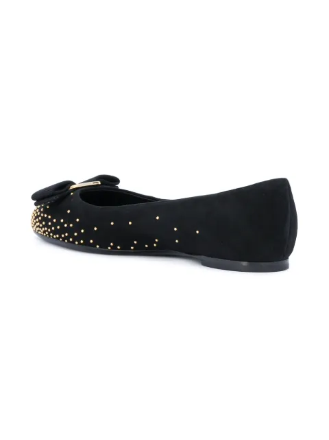 salvatore ferragamo vara bow ballerina shoes