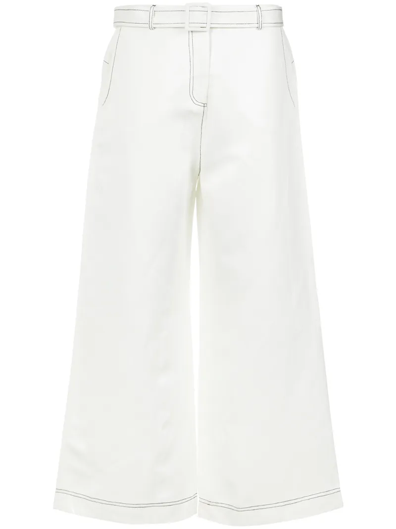 wide leg stitched trousers Osklen