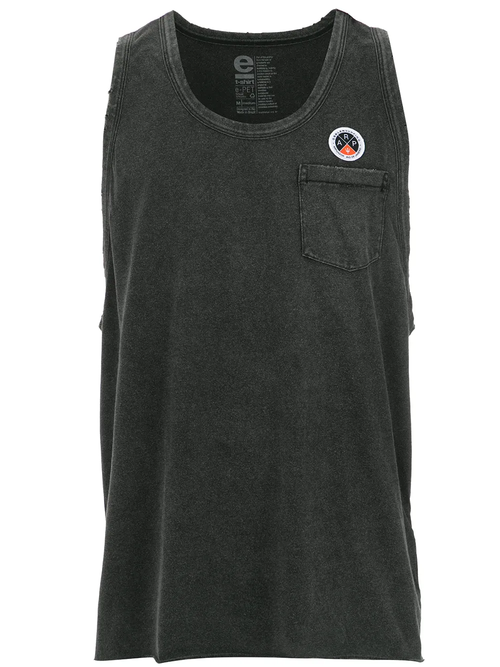 Osklen chest pocket tank | negro | Image 1