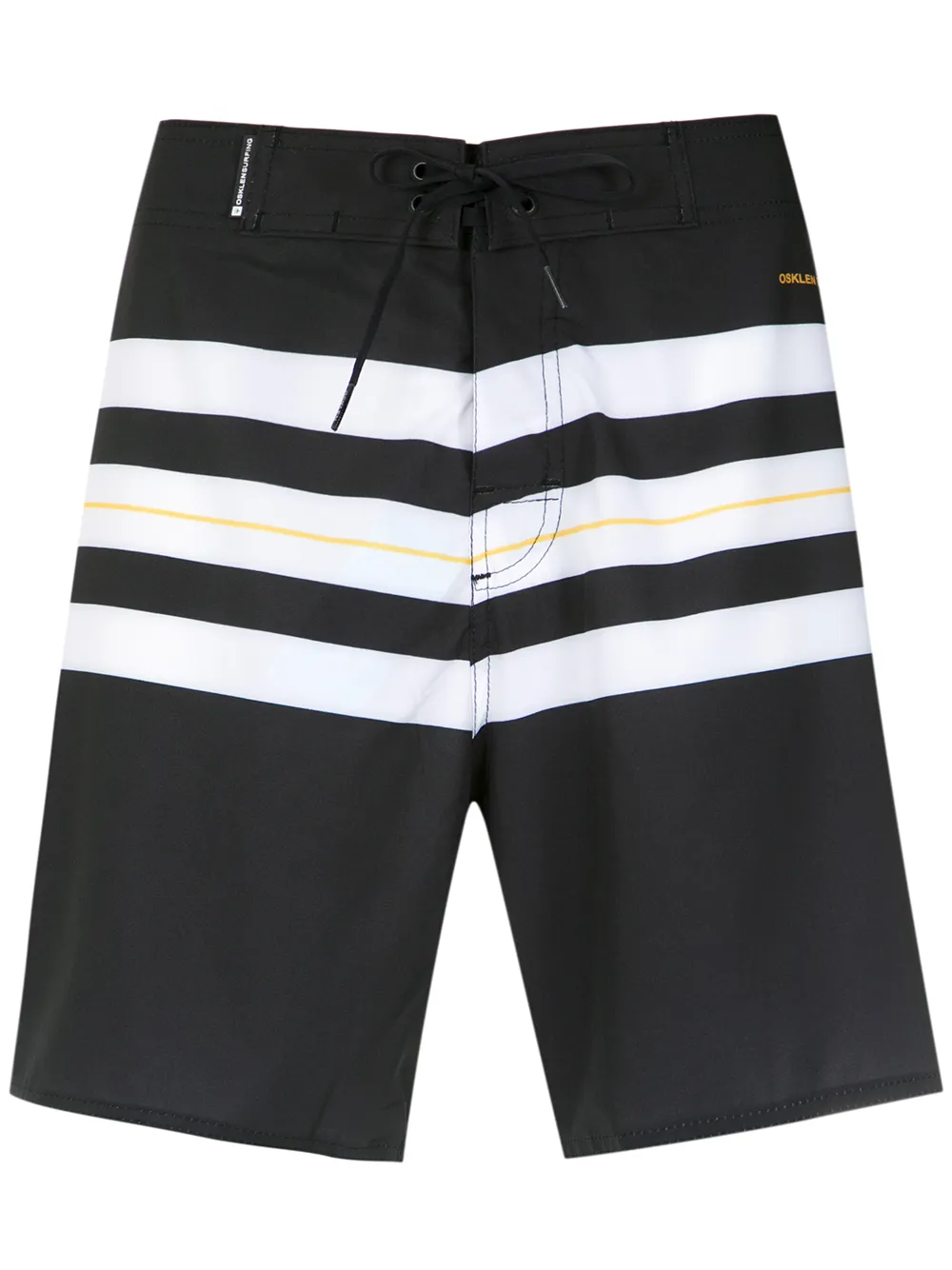

Osklen striped swim trunks - Negro