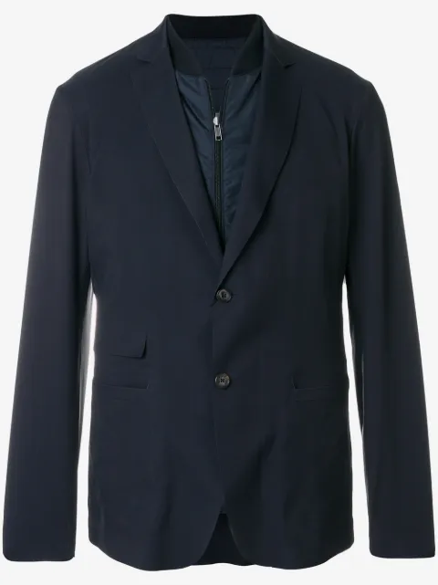 Liska double layer padded blazer jacket