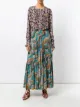 Image 2 of La Doublej fiammiferi print tiered skirt