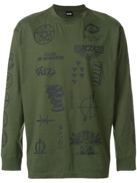 KTZ multi-stamp sweatshirt