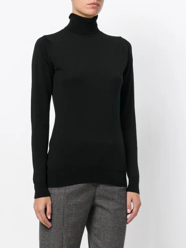 John Smedley Catkin Jumper | Black | FARFETCH