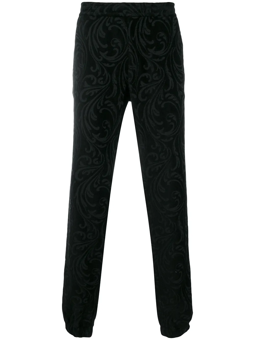 Versace بنطال بنقش الباروك | أسود | Image 1