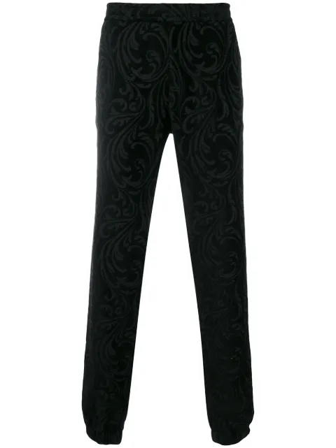 Versace Barocco texture trousers
