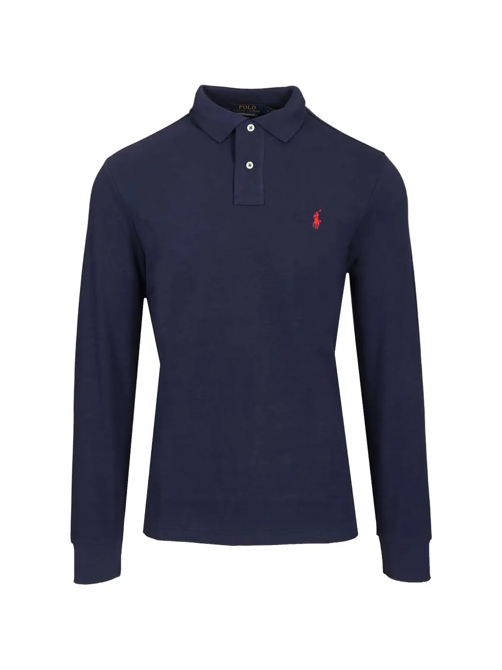 Polo Ralph Lauren Poloshirt mit Logo-Stickerei - Blau